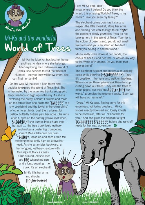 MIKA and the wonderful World Of Trees | Kids story | Things to do With Kids