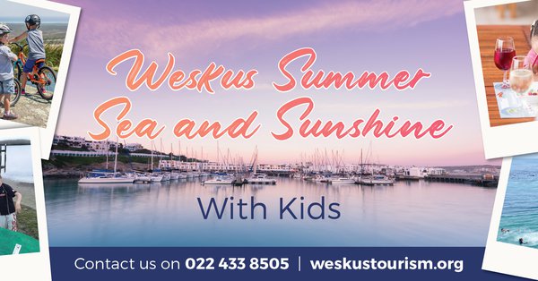Weskus summer, sea and sunshine- with kids!