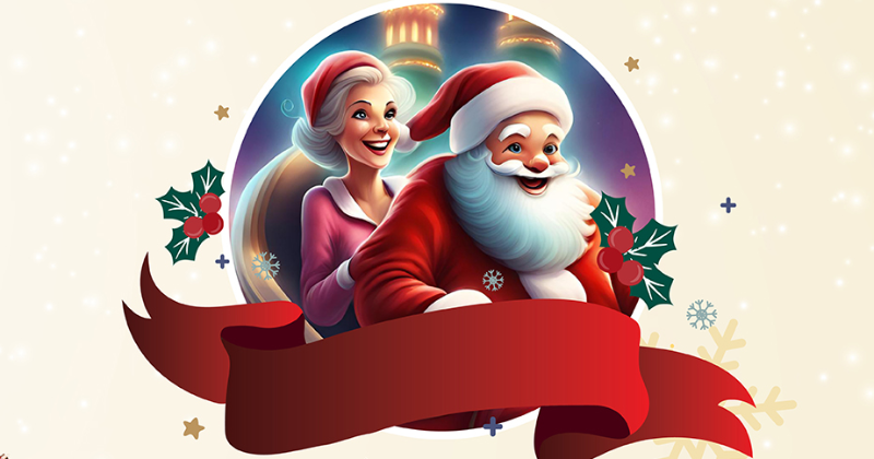 Meet Santa and Mrs Clause at Carnival City