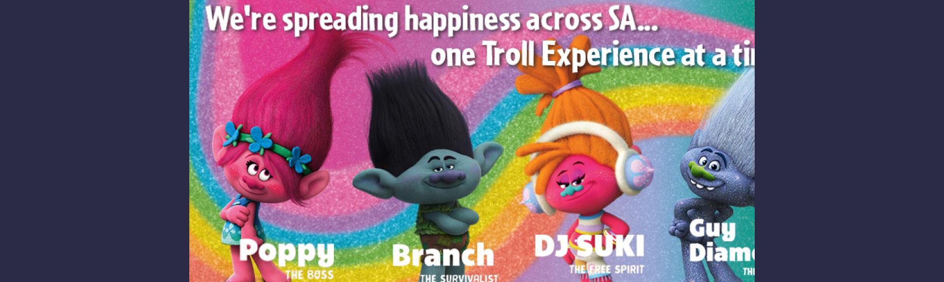 Trolls bring happiness and magic to Jozi