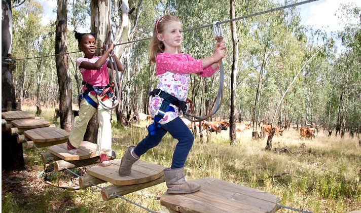 Acrobranch Outdoor Play Park Stellenbosch and Constantia | Things to do With Kids
