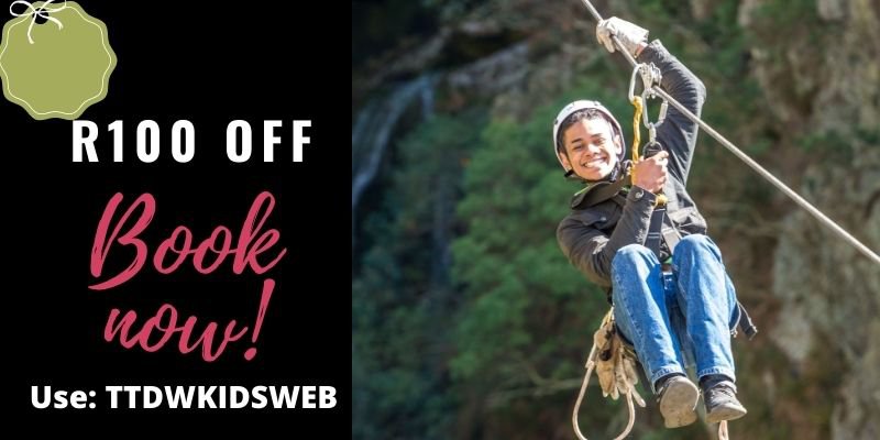 Cape Canopy discount coupon | Things to do with Kids Cape Town Overberg