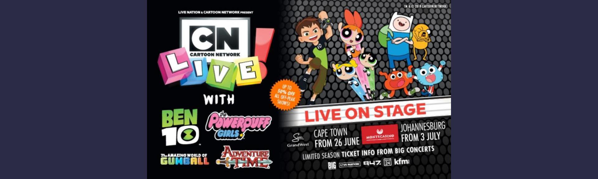 Cartoon Network Live Johannesburg 2018