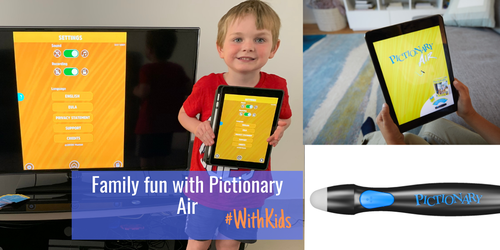 Family fun with Pictionary Air