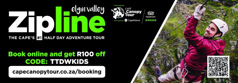 Cape Canopy Tour Discount Voucher | Elgin | Things to do With Kids