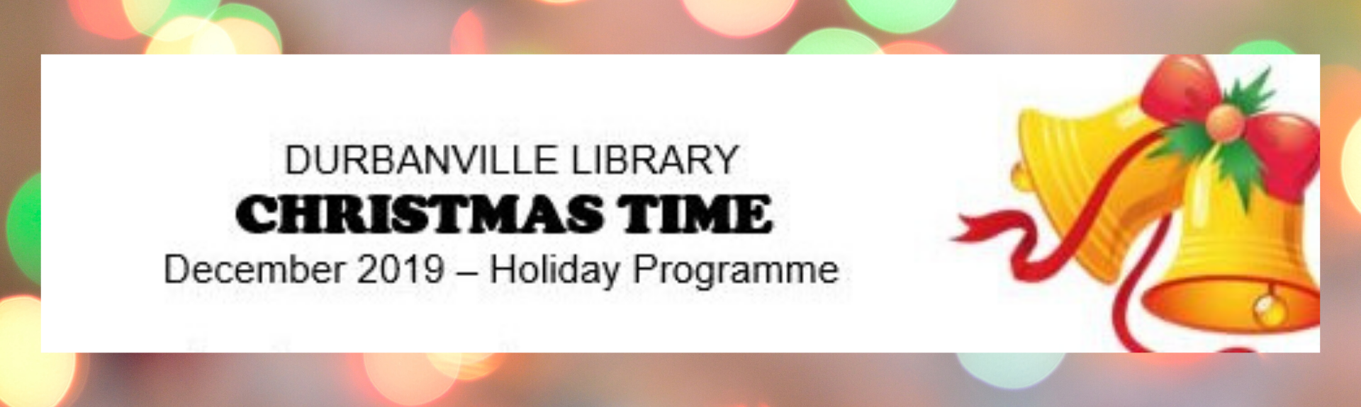 Durbanville Library Holiday Programme 2019
