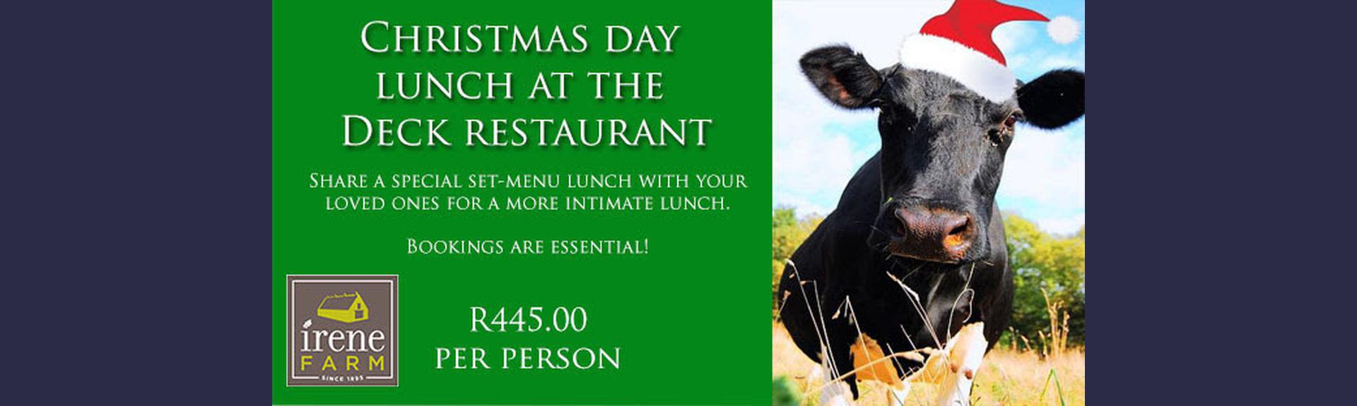 Christmas Lunch at The Deck Restaurant
