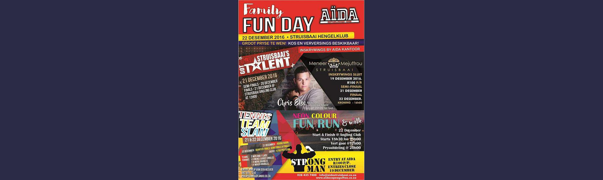 Struisbaai Aida Family Fun Day