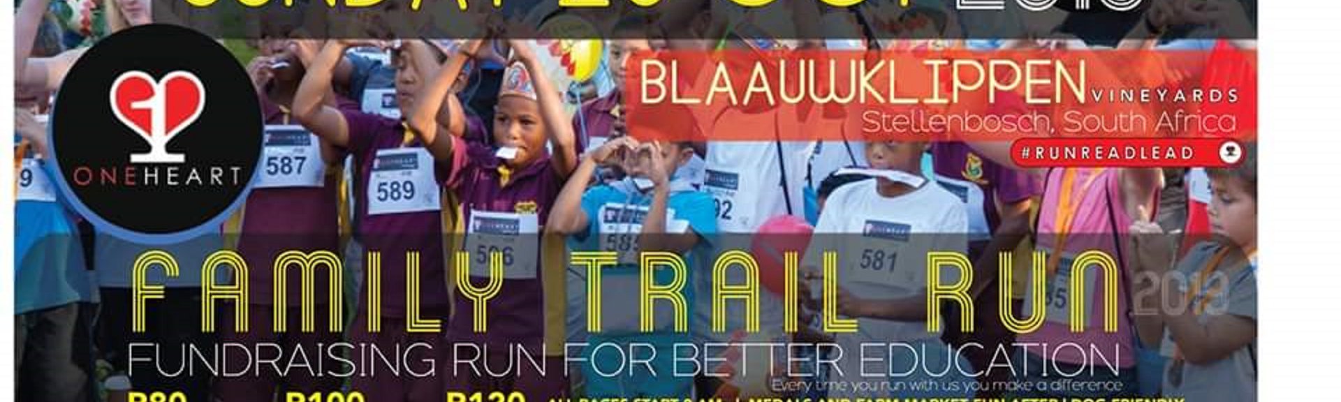 One heart Family Run 2019 | Cape Town | Things to do With Kids