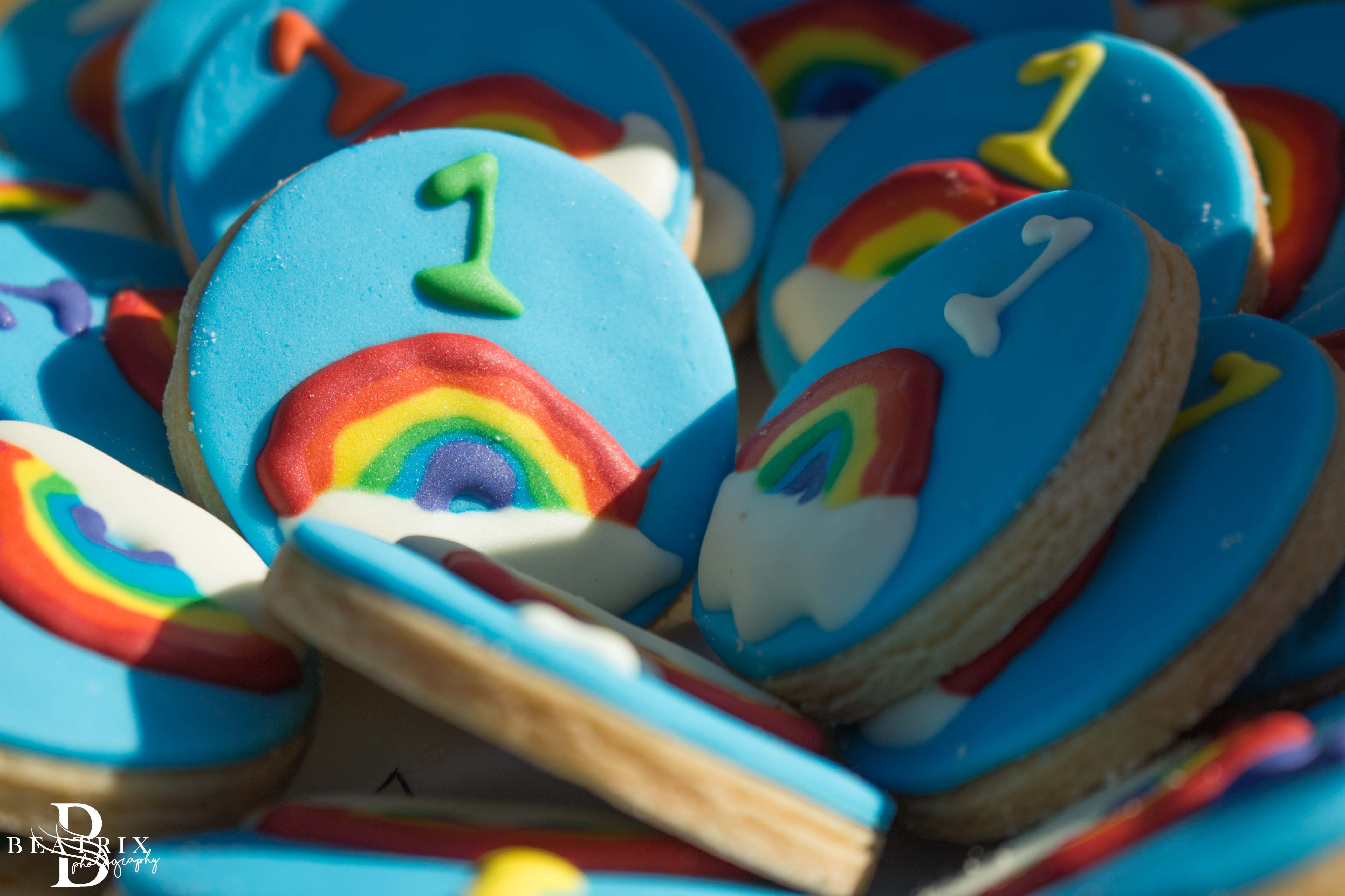 Rainbow cookies