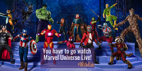 You have to go watch Marvel Universe Live!