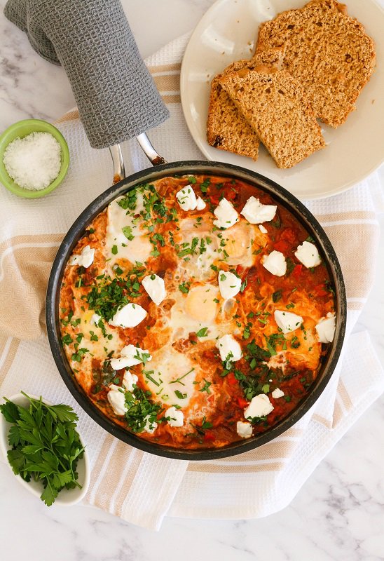 Nulaid Shakshuka with Goats Cheese | Recipe |Things to do With Kids