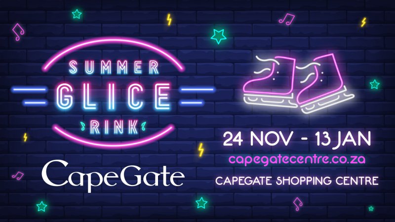 Capegate Shopping Centre | Summer Holiday activity | Glice skating rink | Things to do With Kids