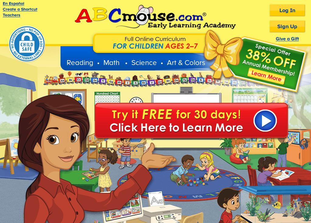 Review: ABCmouse, because who does not want well educated children.