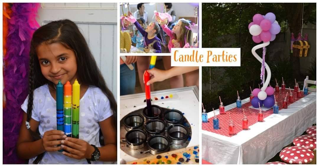 Candle Making birthday party idea | Durbanville kids party venue