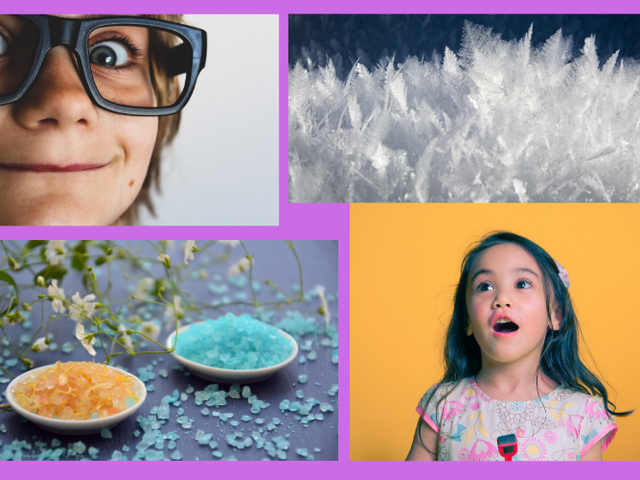Science for kids: kitchen crystals