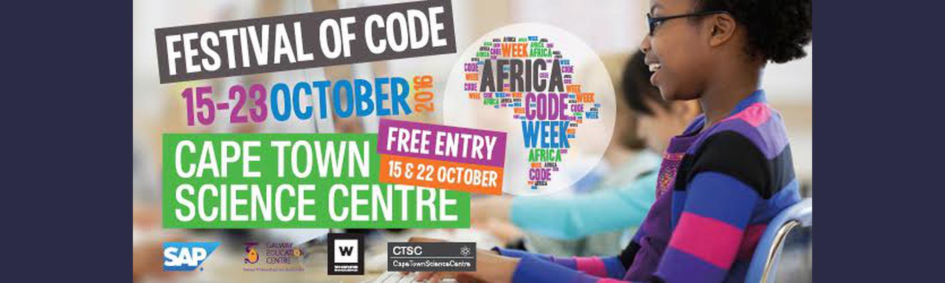 Africa Code Week is here – Free Festival of Code days on 15 and 22 October
