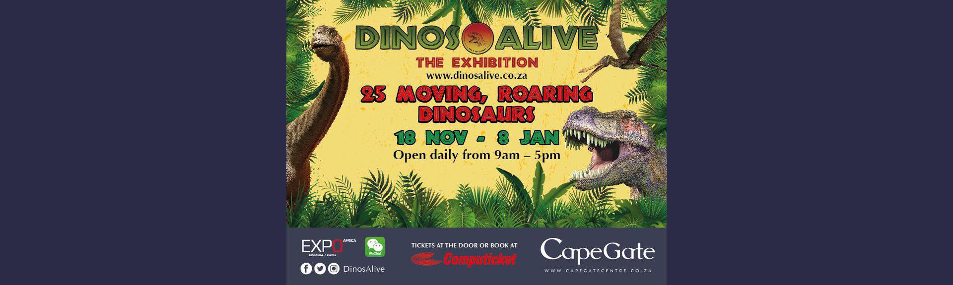 DinosAlive|Shows|Holiday Program|Things to do with Kids