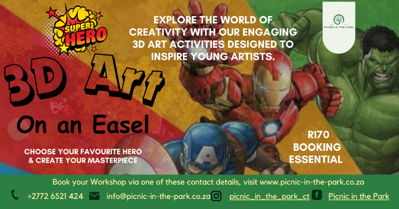 Super Hero 3d Art Workshop