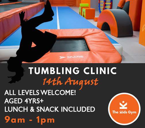 Tumbling Clinic - Things to do With Kids