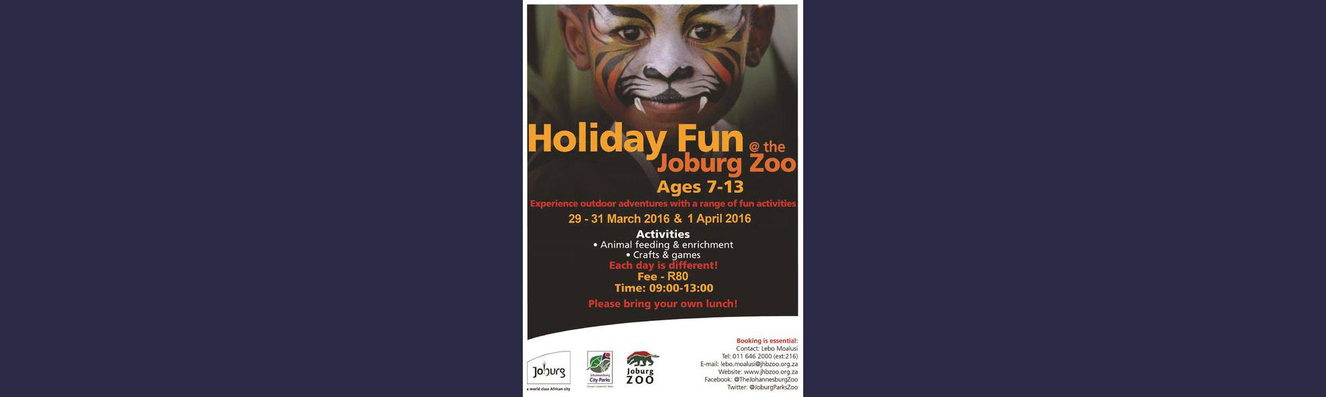 Holiday Fun @ the Joburg Zoo
