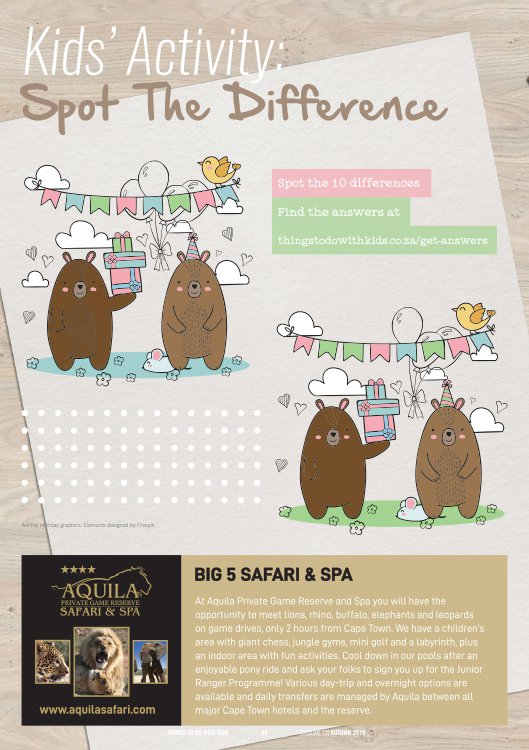 Kids Activity Spot the Difference | Blog | Things to do With Kids