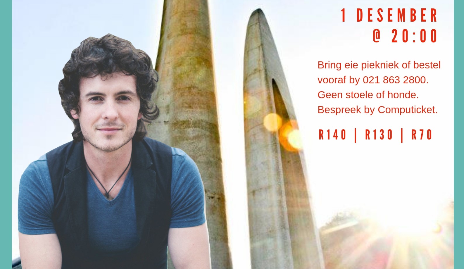 Enter to Win Family Tickets to Joshua na die Reen this December at Die Afrikaanse Taalmonument