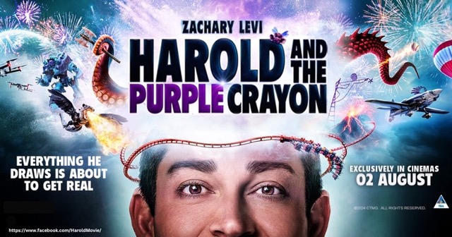 Win one of 3 movie hampers and tickets to see Harold and the Purple Crayon! 