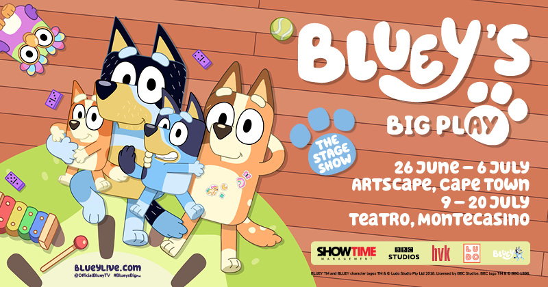 Win Family Tickets to Bluey’s Big Play Live on Stage in Johannesburg – valued at R1000!
