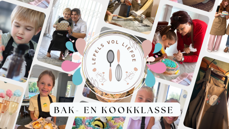 Children enjoying cooking classes in Durbanville at Lepels Vol Liefde